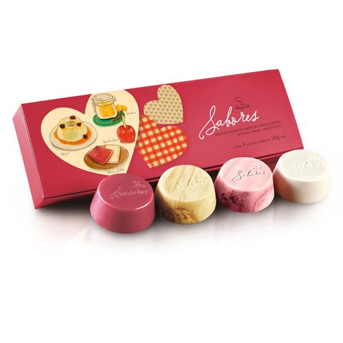 Estojo Sabonete Sabores - Namorados 2012