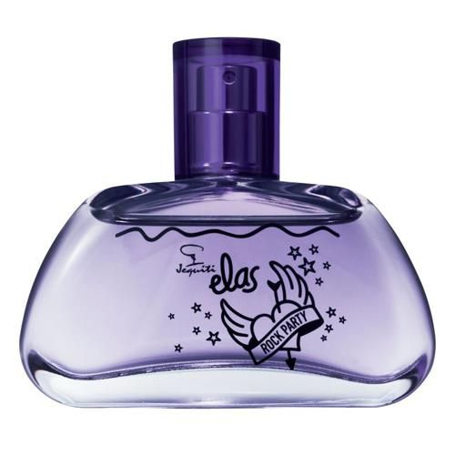 Colônia Desodorante Feminina Elas Rock Party 60ml